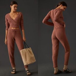 NWT Anthropologie Daily Practice Sweater Set